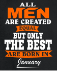 All men January All men January